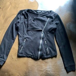 Women’s Moto sweatshirt jacket